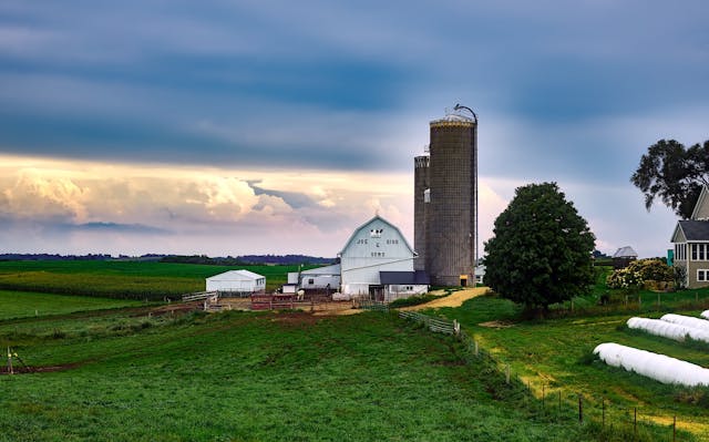 Ferme avec biens immobiliers et machines agricoles en Pologne