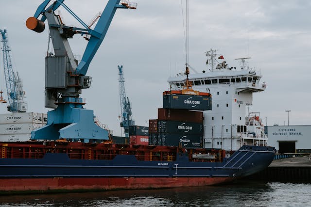 Transitaire fluvial en Allemagne